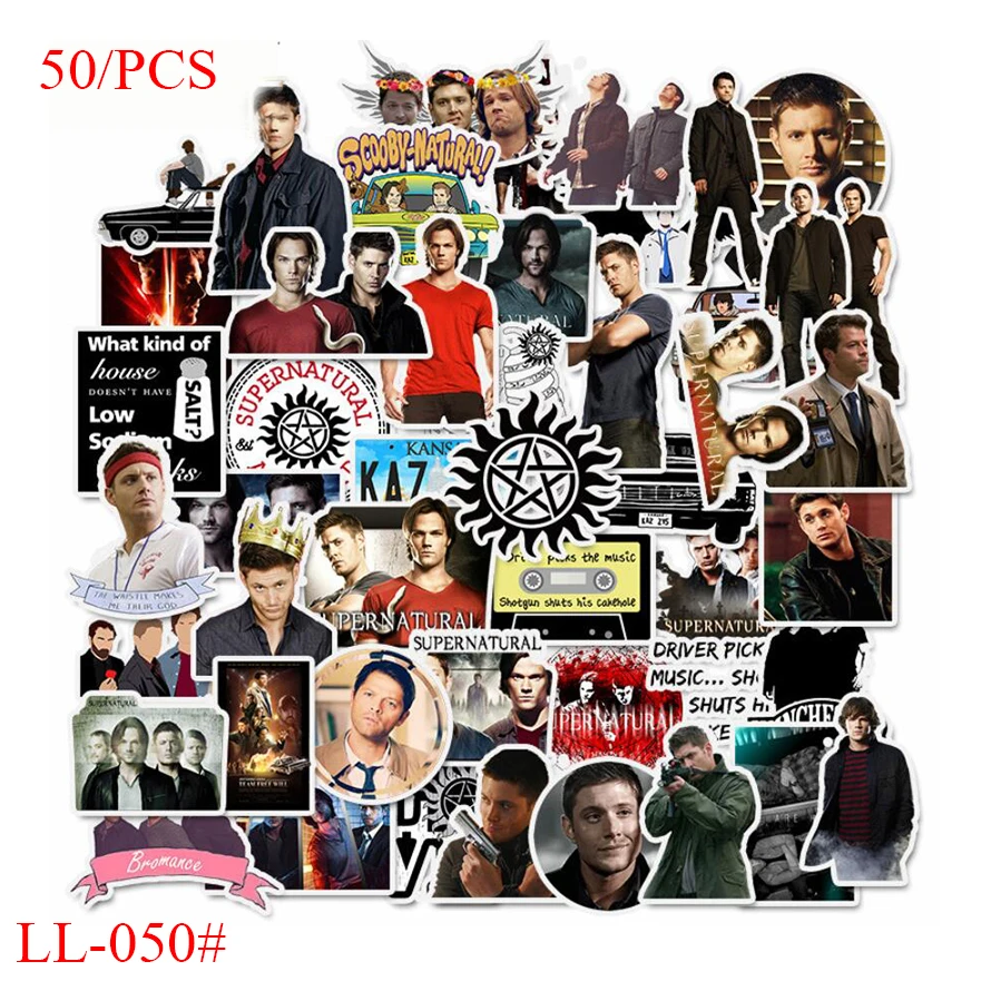 LL 050 #50/за штуку Бесплатная Доставка Сверхъестественное ПВХ стикер