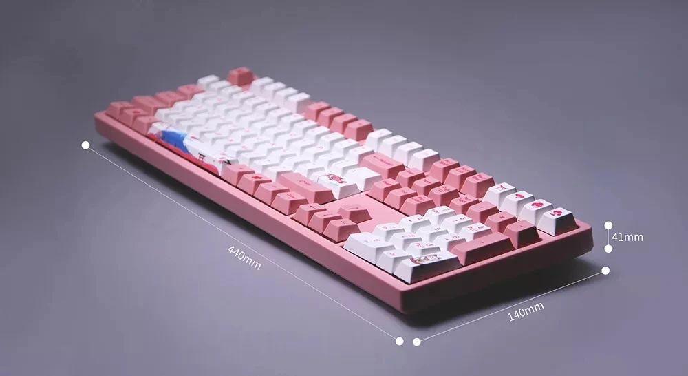 Акко 3108 V2 игровая механическая клавиатура 108 ключей 85% PBT Тип usb-C игровая клавиатура для компьютера ПК геймер