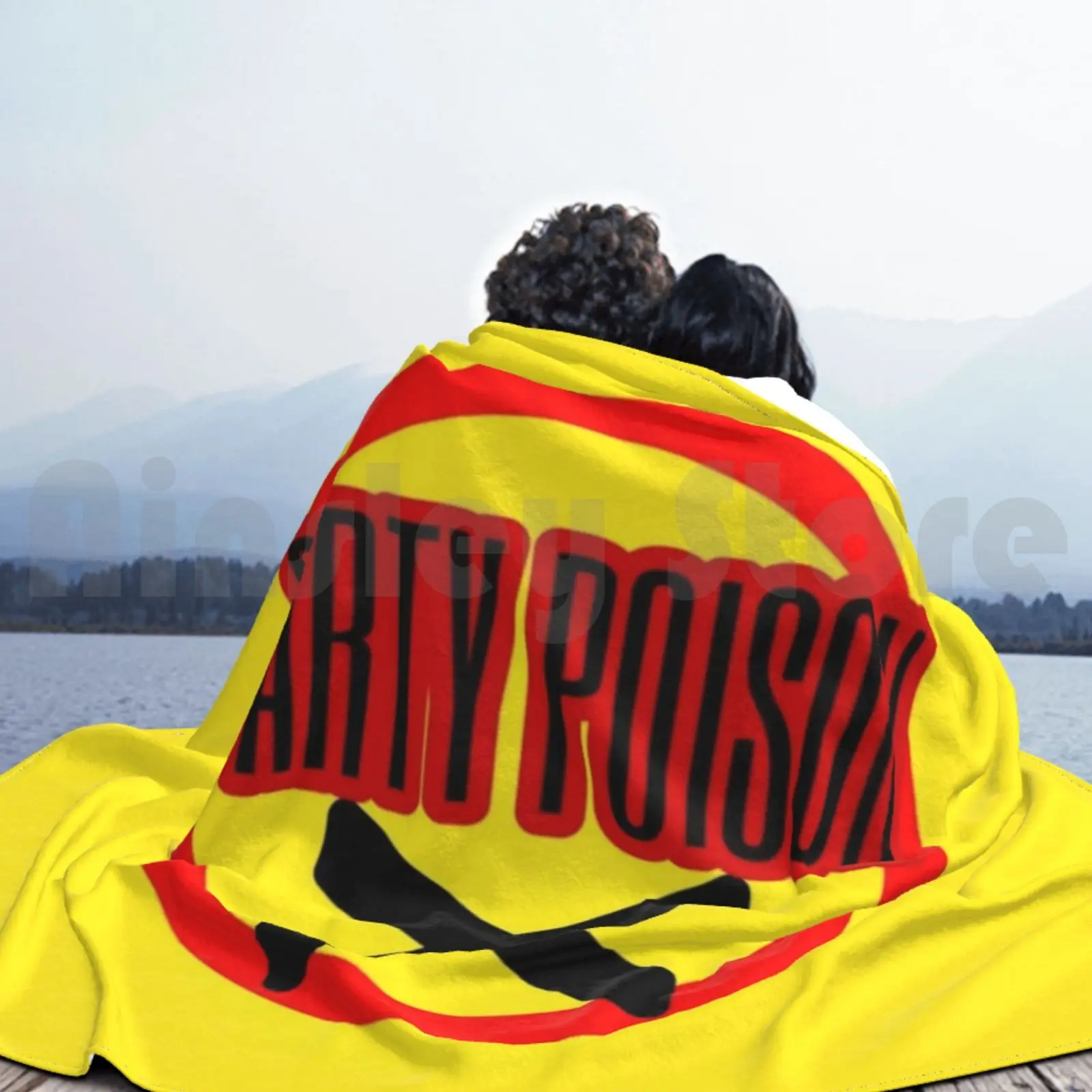 My Chemical романтика искусственное ядовитое одеяло с логотипом killwonderful joys для дивана