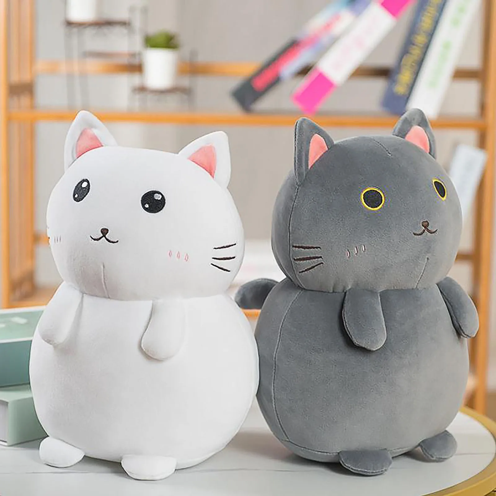 

baby kids Cute cat plush doll Creative Cute Blessing Cat Plush Toy Pillow Bread Doll Sleeping Pillow infant girls friend gifts