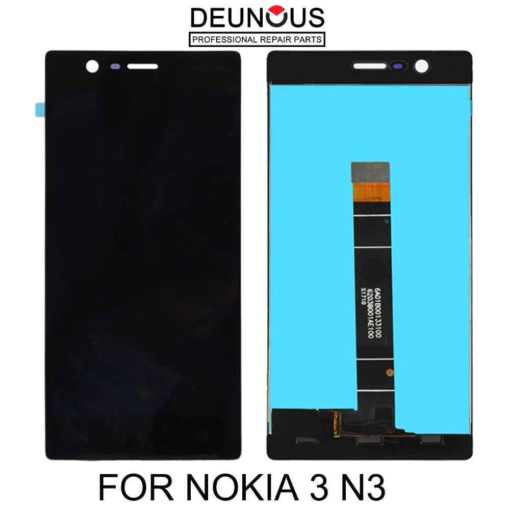Сенсорный ЖК-дисплей N3 для Nokia 3 1 Plus дигитайзер в сборе стекло датчик запасные