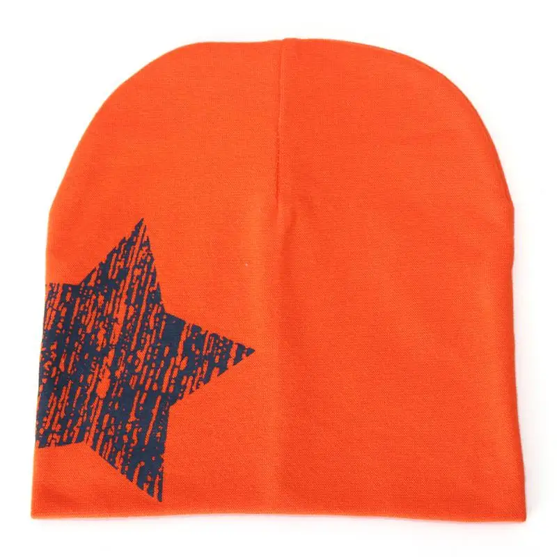 

Children Hat Warm Cap Sleeve Cap Fashion Star Printed Beanie Hat Colorful Knitted Hat Baby Cotton Beanies Beautiful Toddler Cap