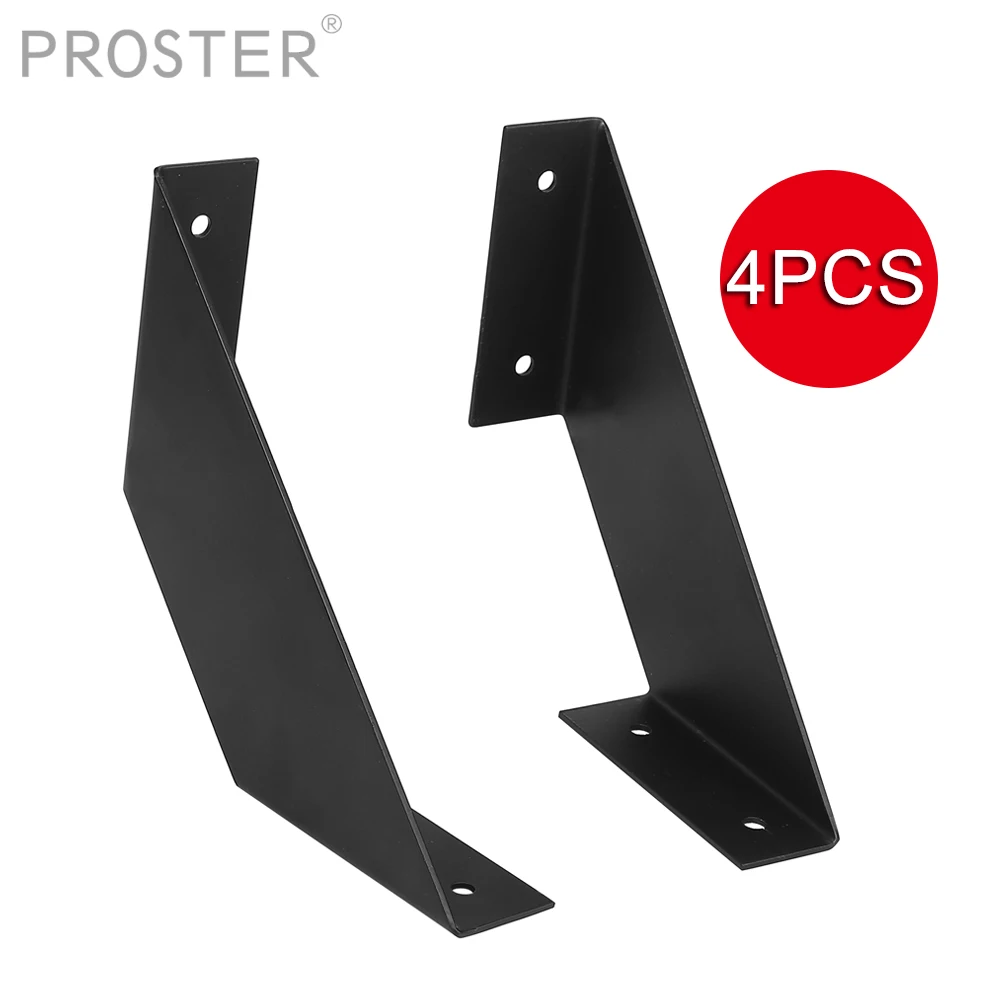 PROSTER 4 шт. античный ванная комната угловая полка кронштейн держатель для хранения