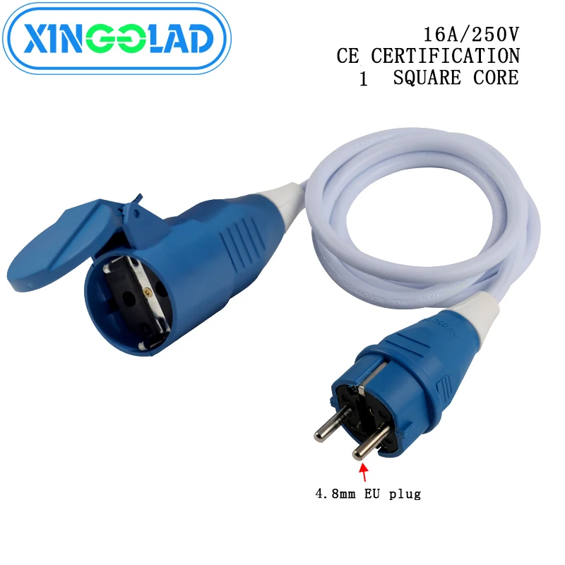 Штепсельная Вилка европейского стандарта Водонепроницаемый Мощность