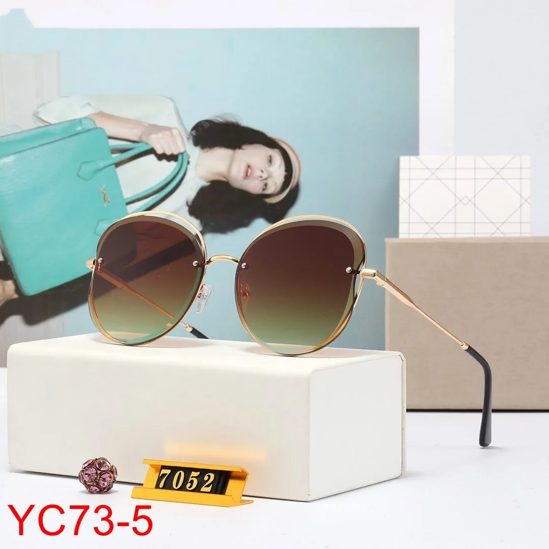

YC73 Fashion Vintage classic Square Men Sunglasses Brand Designer New Luxury Polarized Women Sunglasses With box