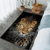 leopard area rug 3d all over printed non slip mat dining room living room soft bedroom carpet 03