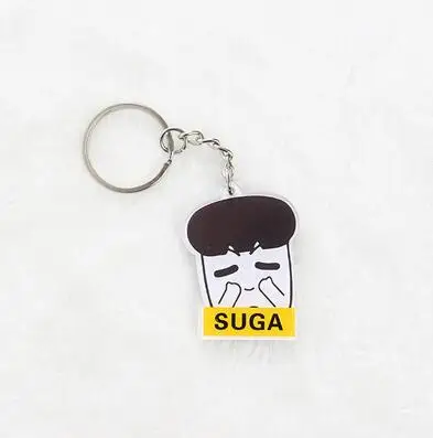 Kpop bangtan boys мультяшный брелок креативный kawaii Новые поступления милый кулон