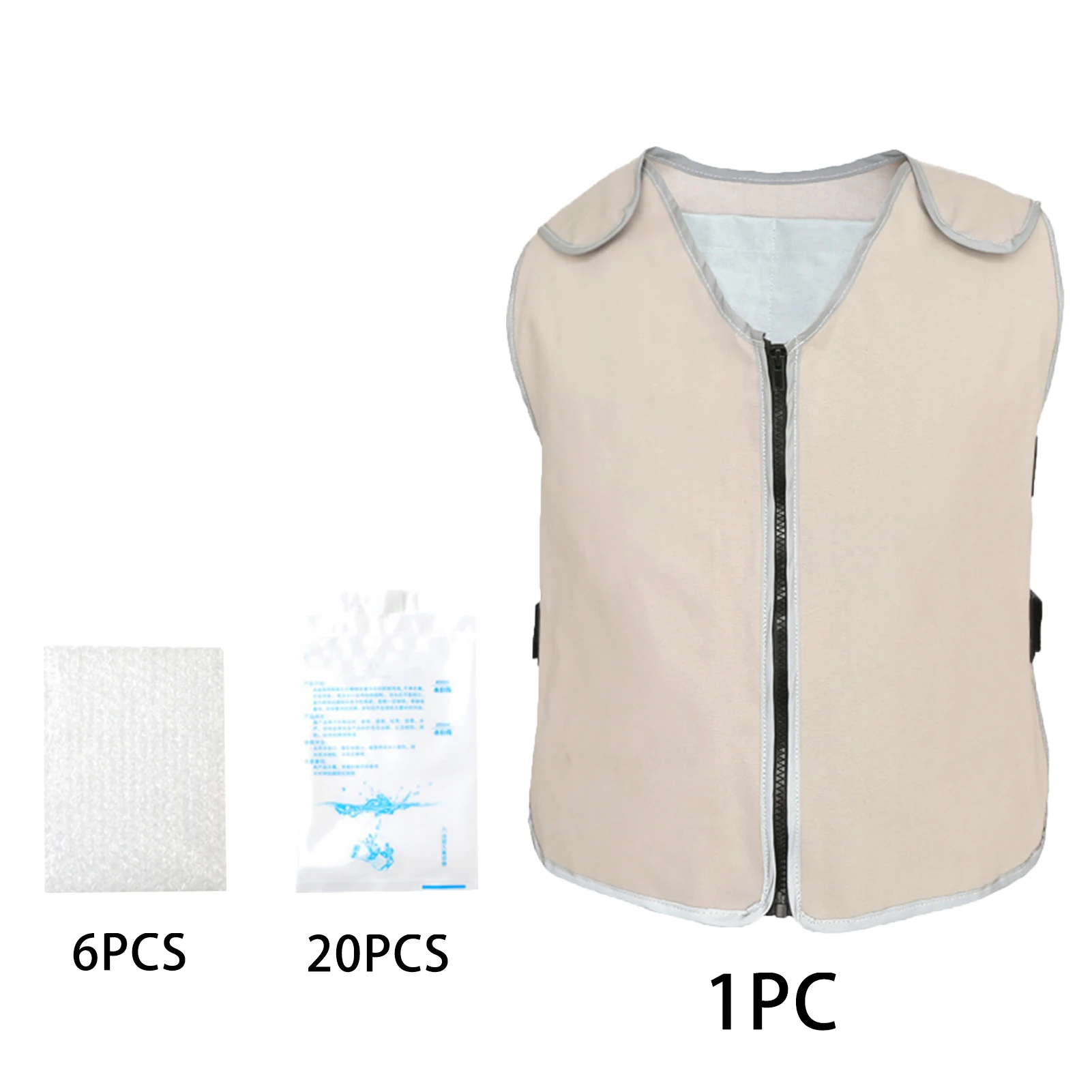 

Men Women Fishing Adjustable Waist With Ice Pack Adults Kids Factory Waterproof Jacket Cooking Cooling Vest For Summer Outdoor