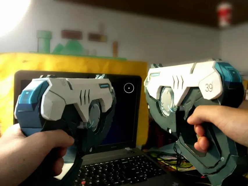 2 шт. пульсовый пистолет для игрушек | Спорт и развлечения