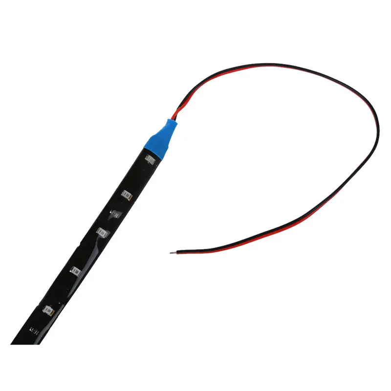 

10 x waterproof 15 LED 3528 SMD strip light bar 30 cm DC 12V Car Auto Decoration Blue
