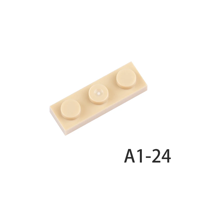 

MOC City Building Blocks Parts Assembles Particles Compatible with 3623 Plate 1x3 DIY Brick Accessories Educational Toy for Kids