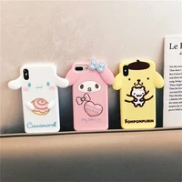 pudding dog mobile phone shell for iphone 12 and iphone 11 applicable iphone case anti fall silicone jacket iphone xs and xr
