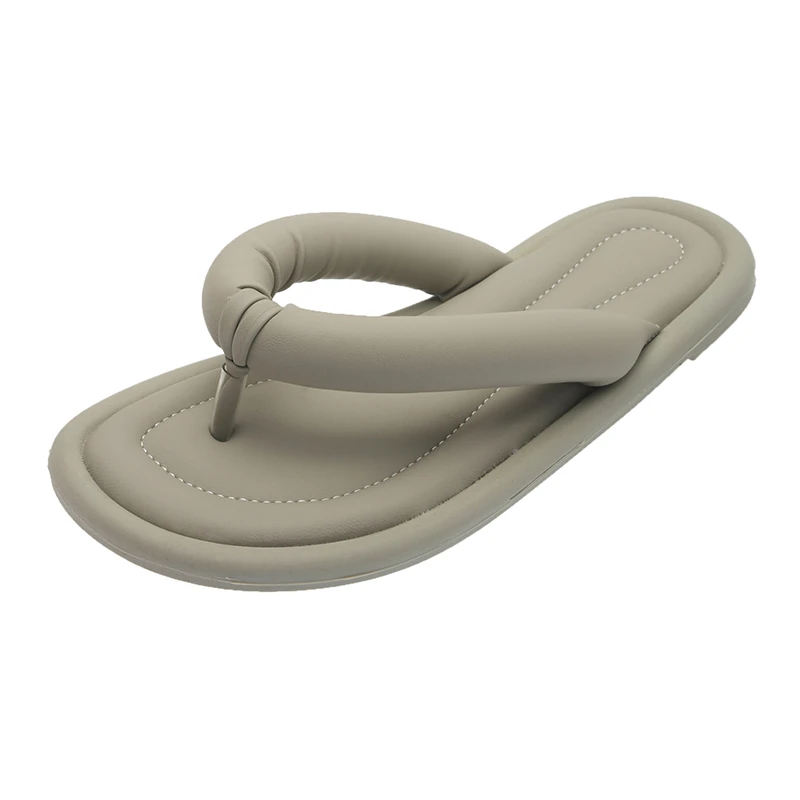 

Flip-toe Flats Sandals Women Outdoor Home Slippers 2021 Summer Soft-soled Beach Shoes Flat Flip Flops Sllides Sandalias Lady