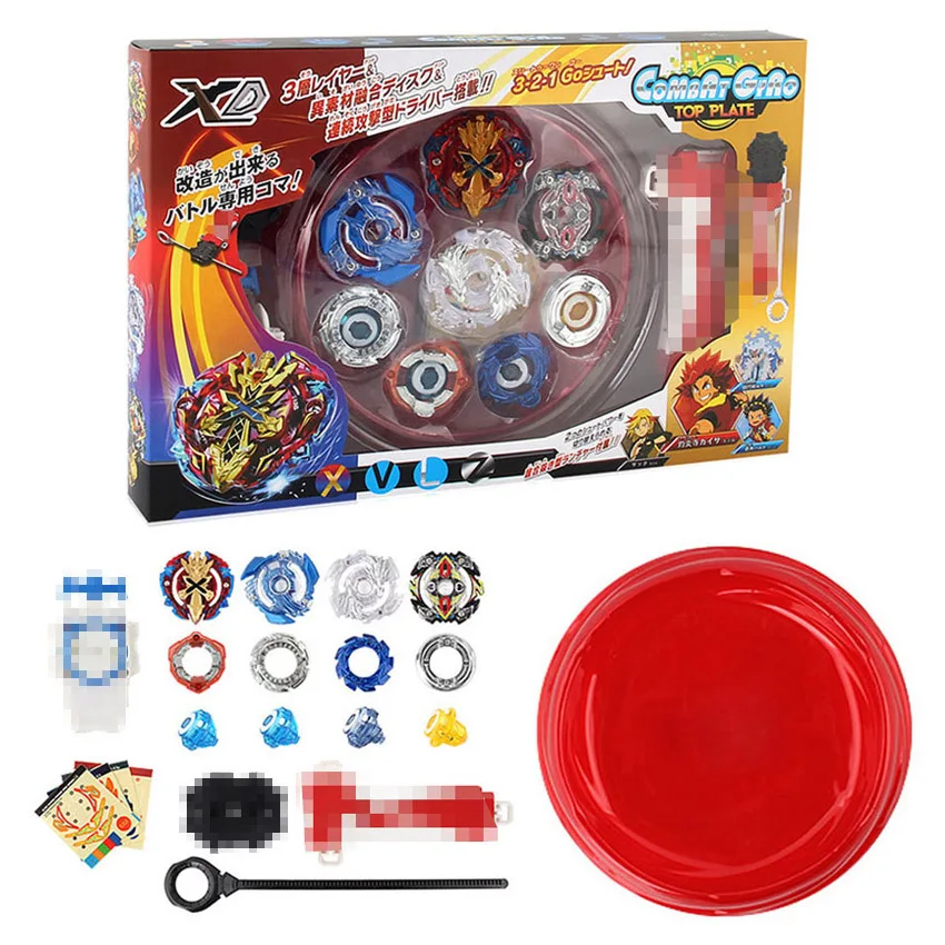 4 шт./компл. пусковое устройство Beyblade Burst Стартовое Zeno Excalibur для детей начинающих
