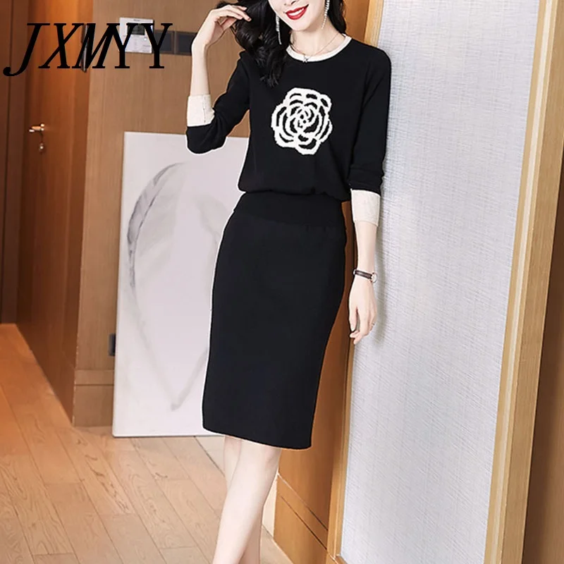 JXMYY 2021 осенний Новый Французский женский модный темпераментный Повседневный