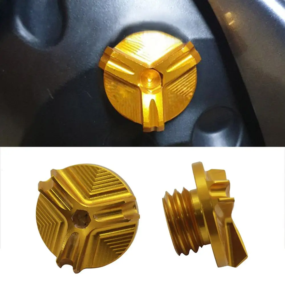 M20x2.5 ЧПУ Заготовка масло наполнитель колпачок вилка для Honda Yamaha Kawasaki Ducati Triumph Suzuki CB