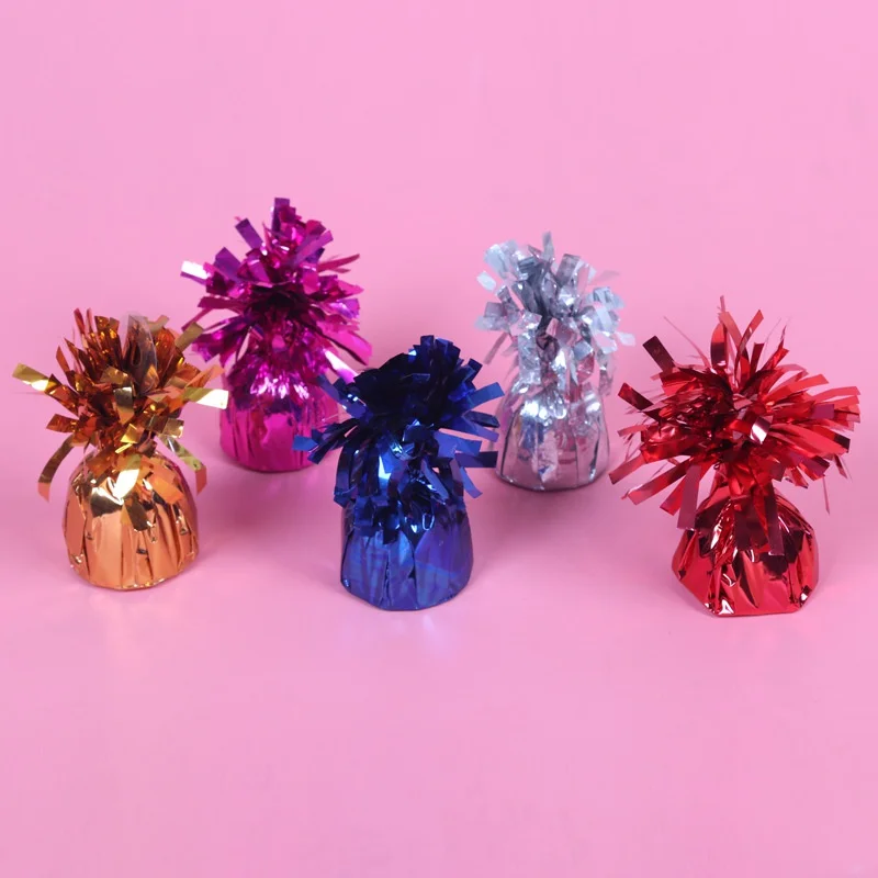 

Balloon Weight Bright Color Birthday Anniversary Valentine's Day Christmas Wedding Gravity Block Decoration Party Cute Tassel