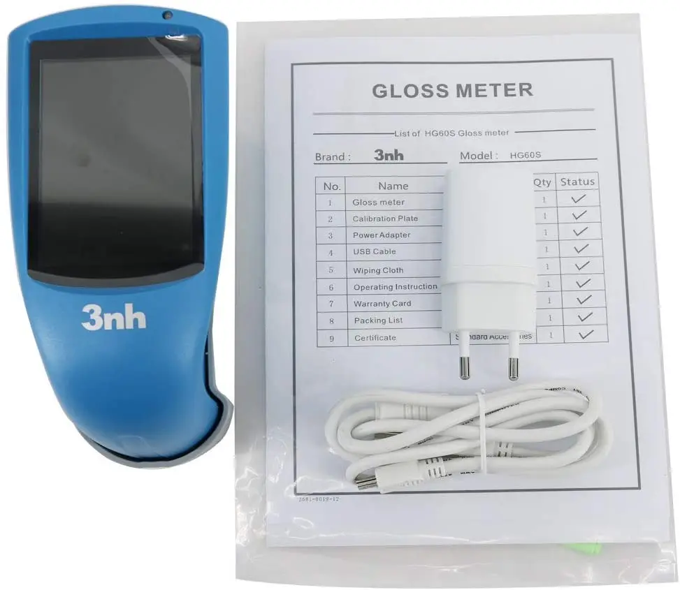 Цифровой экономичный 60 градусный глянцевый измеритель с диапазоном измерений от