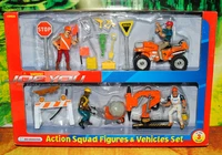 lanard 3 75 inch 118 soldiers workers police series boxed military action figures finished product toys