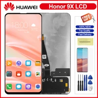 6 59 original lcd for huawei honor 9x honor 9x premium stk lx1 lcd display touch screen digitizer assembly for honor 9x