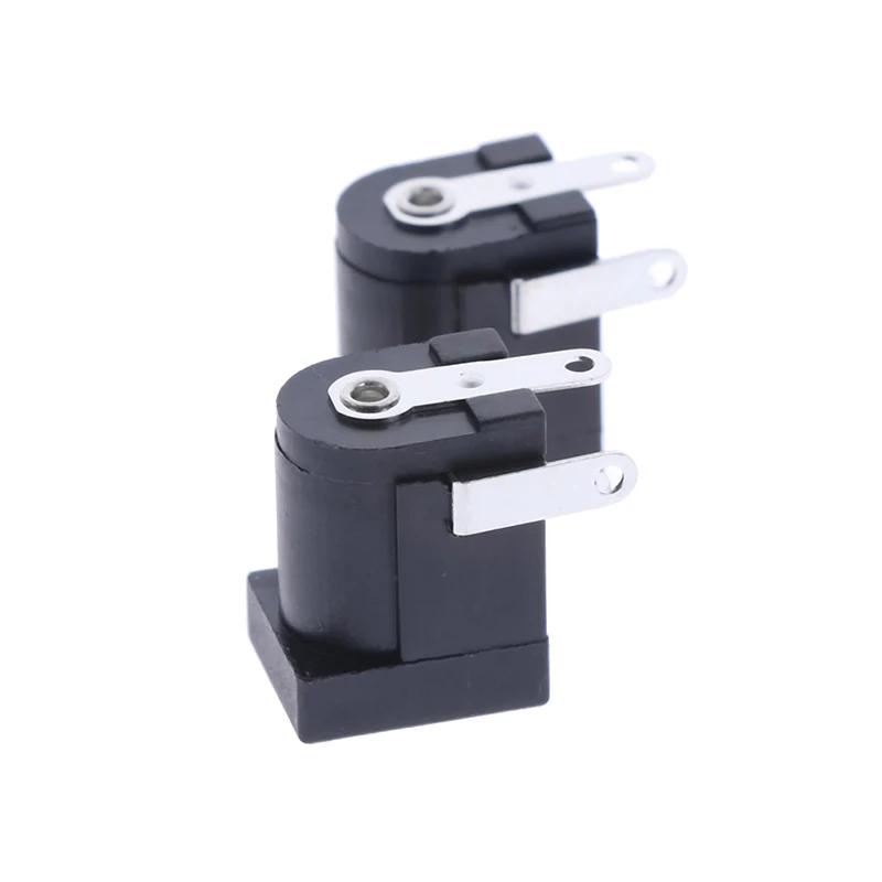 

20 шт./компл. DC-005 печатного монтажа Женский DC Мощность Jack Разъем 5,5x2,1/2,5 мм