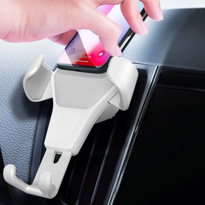 

1PC Gravity Car Holder For Phone Air Vent Clip Mount Mobile Cell Stand Smartphone GPS Support For iPhone 11 XS X XR 7 Xiaomi