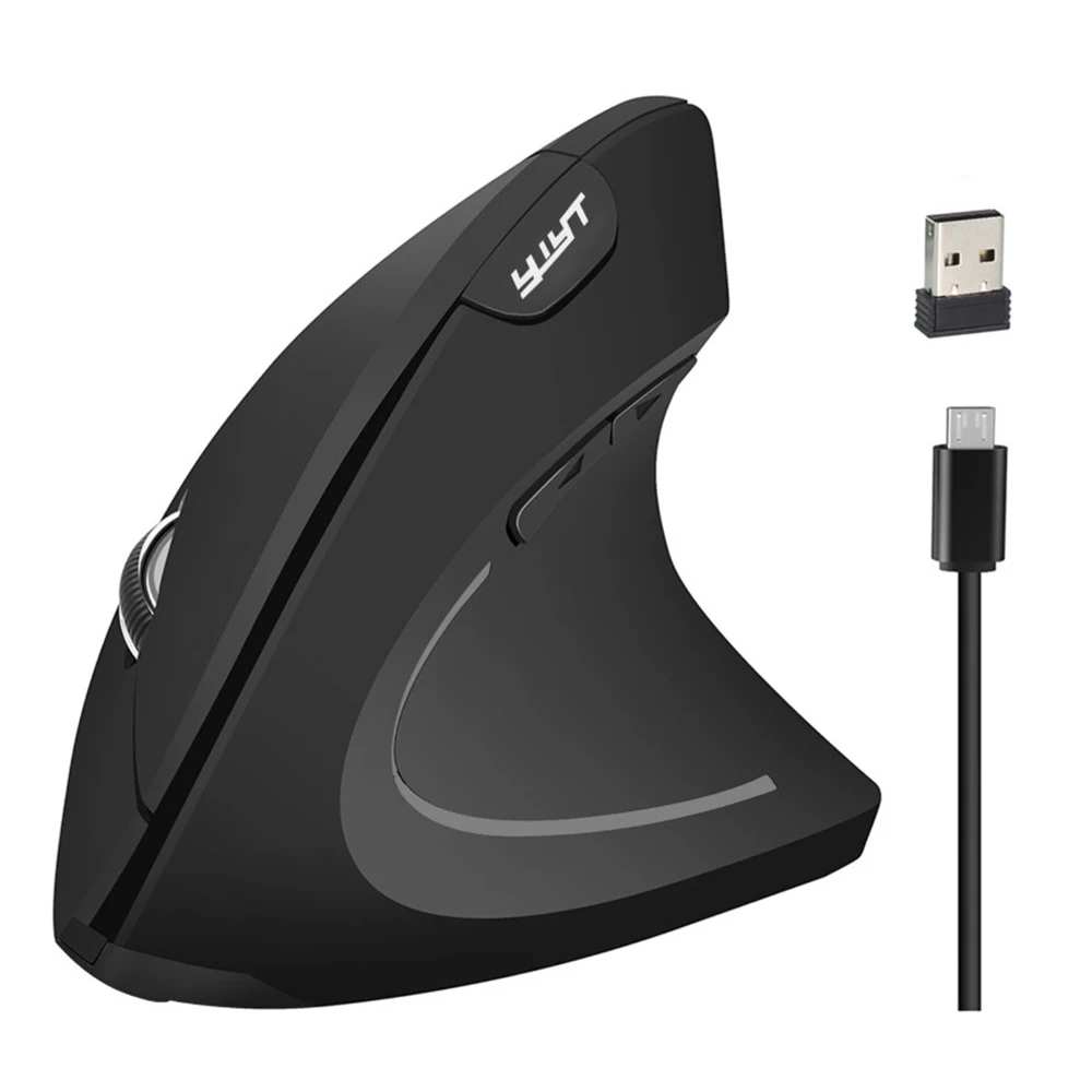 

Мышь Вертикальная Беспроводная YWYT, 2,4 ГГц, USB 3