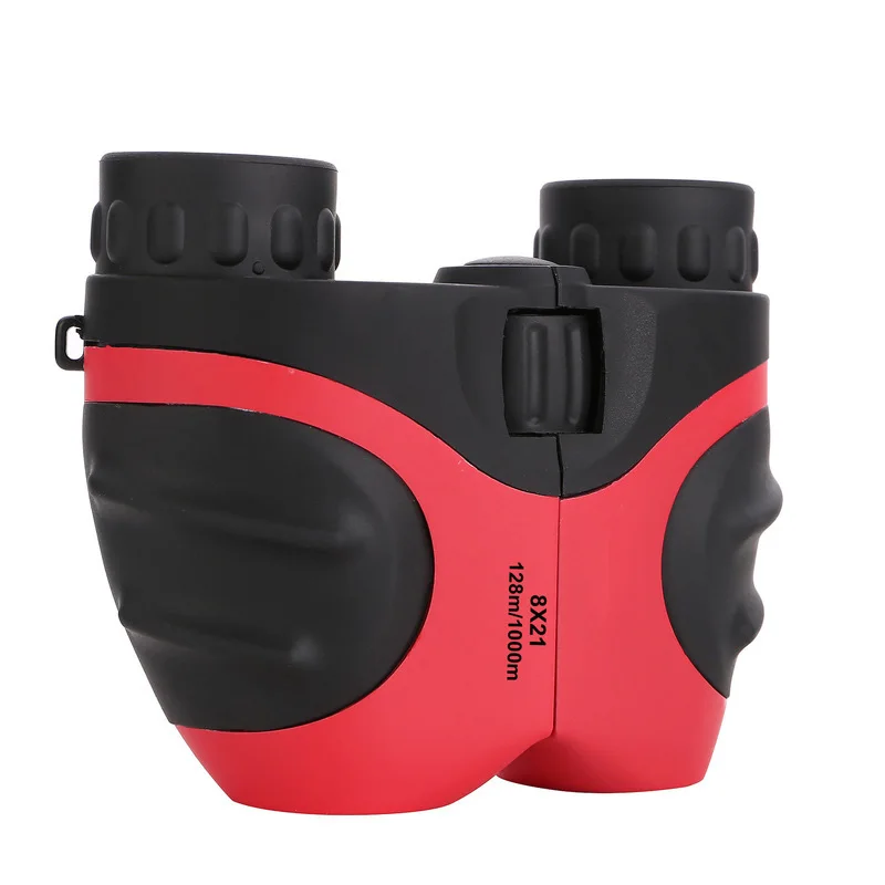 

New Mini Binoculars Compact Telescope Kid Gift Toys for Children Scope Angle Zoom Cute 3Colors Portable tourism Lovely small