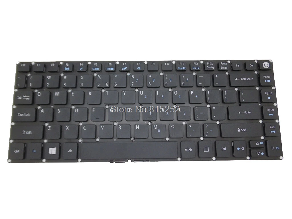 Английская клавиатура для ноутбука ACER E5 473 422 422G K4000 474G 475G 491G 473TG NSK RD1SC NK.I14170EP