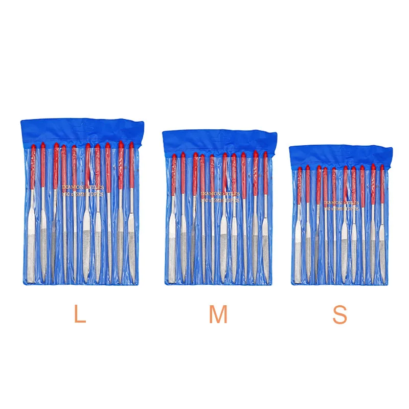 Набор металлических пилок для зубов набор из 10 инструментов полировки резьбы