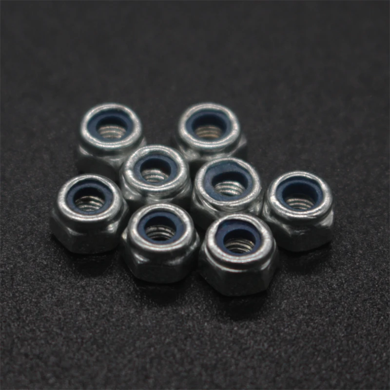 Алюминиевая нейлоновая гайка M3 8 шт. обновленная модель HSP 02191 для 1/10
