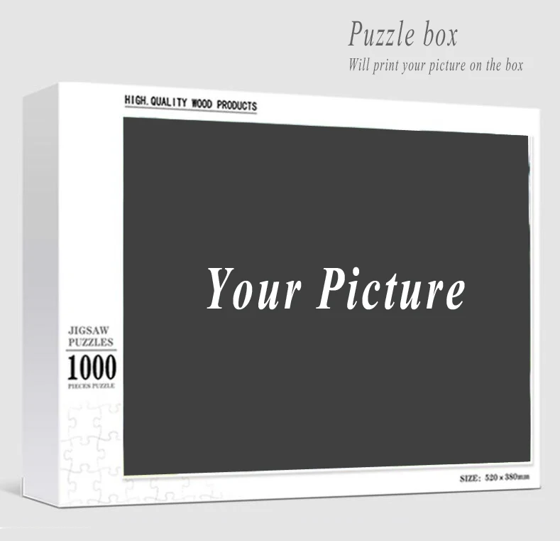 35to1000Pcs фото на заказ Деревянный индивидуальная мозаика изображения головоломки