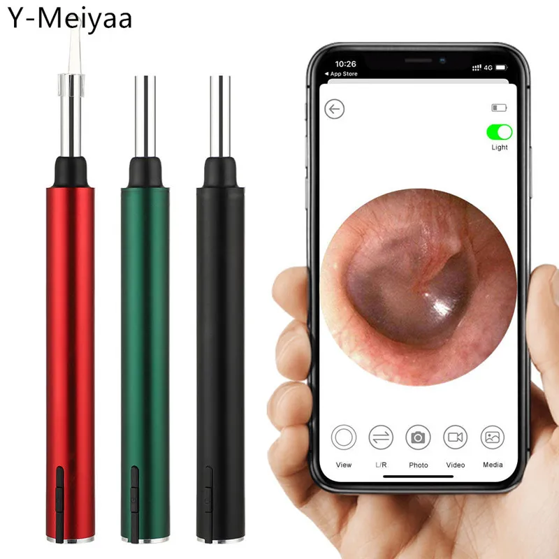 

Новинка, беспроводная деталь для удаления ушей, со светодиодсветильник кой