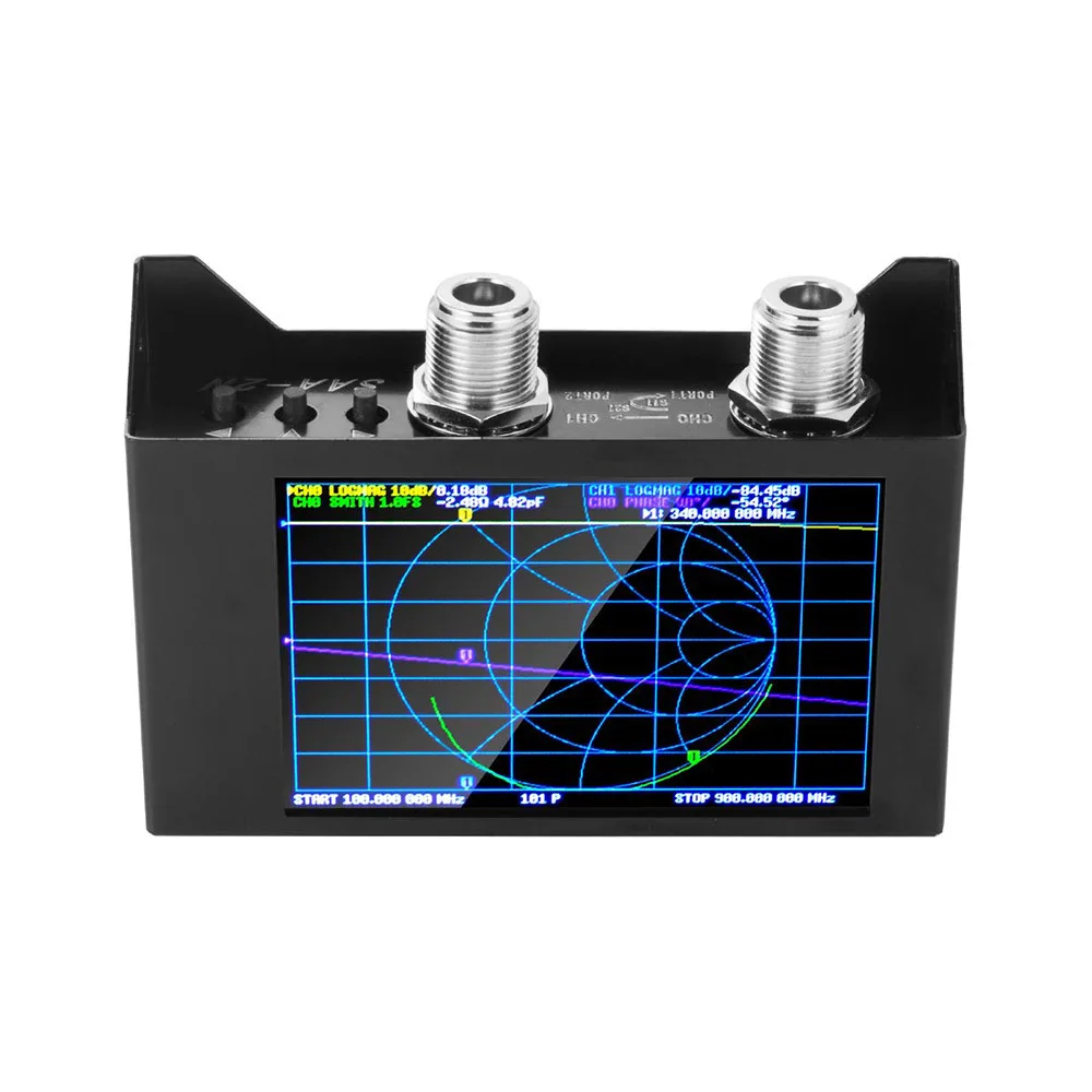 

4 Inch Display NanoVNA SAA-2N V2.2 Vector Network Analyzer 50KHz-3GHz HF VHF UHF Antenna Analyzer