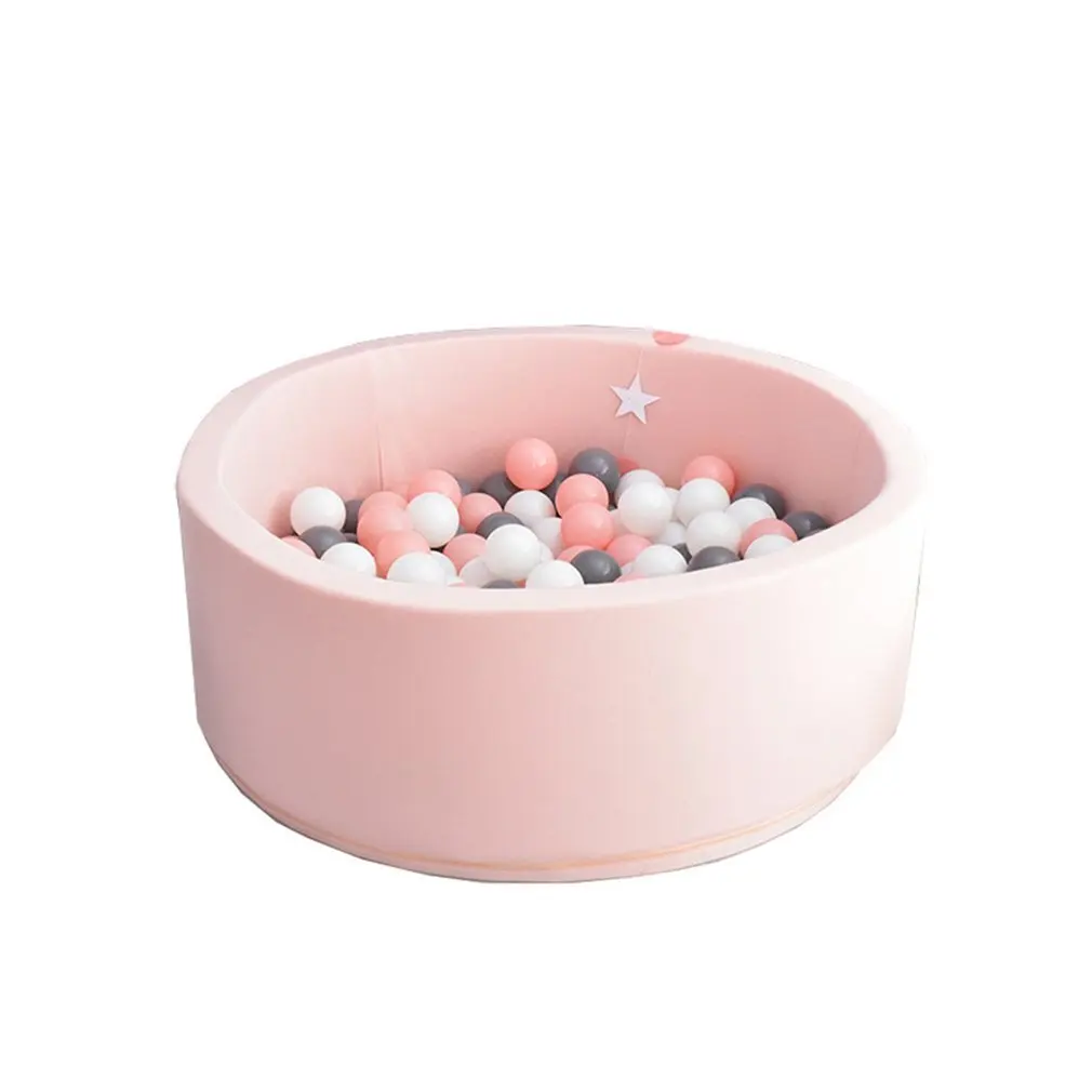 Baby Dry Pool Fencing Manege Tent Grey Pink Blue Round Ball Pit Playpen Without Game Toys For Children Birthday Gift | Игрушки и хобби