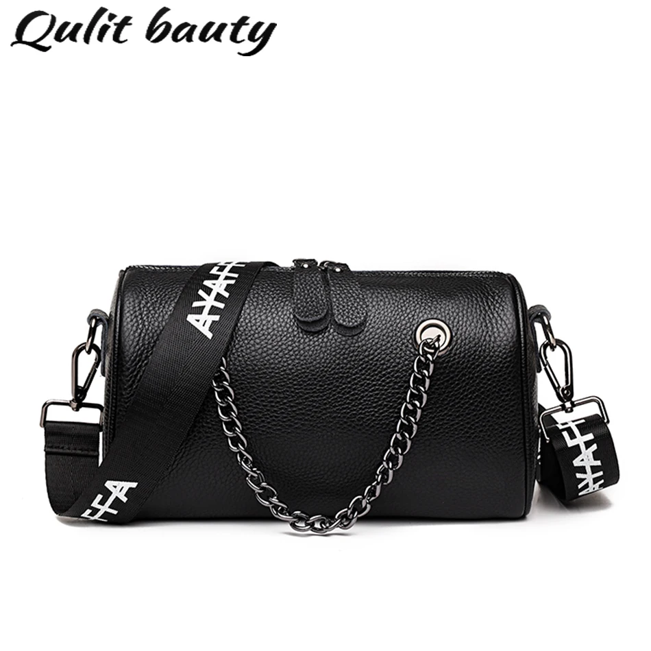 

100% Genuine Leather Women's Shoulder Bags Fashion Female Bags Designer Luxury High Quality Genuine Leather Ladies Messenger Bag
