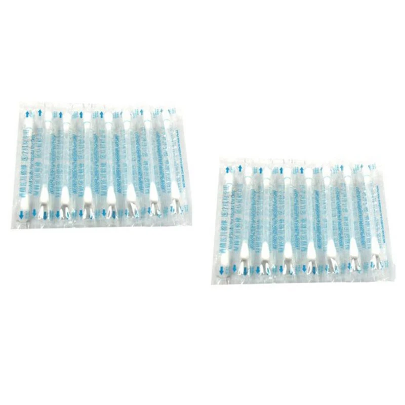 

200Pcs Disposable Alcohol Stick Disinfected Cotton Swab Emergency Care Sanitary Women Makeup Cotton Buds Tip