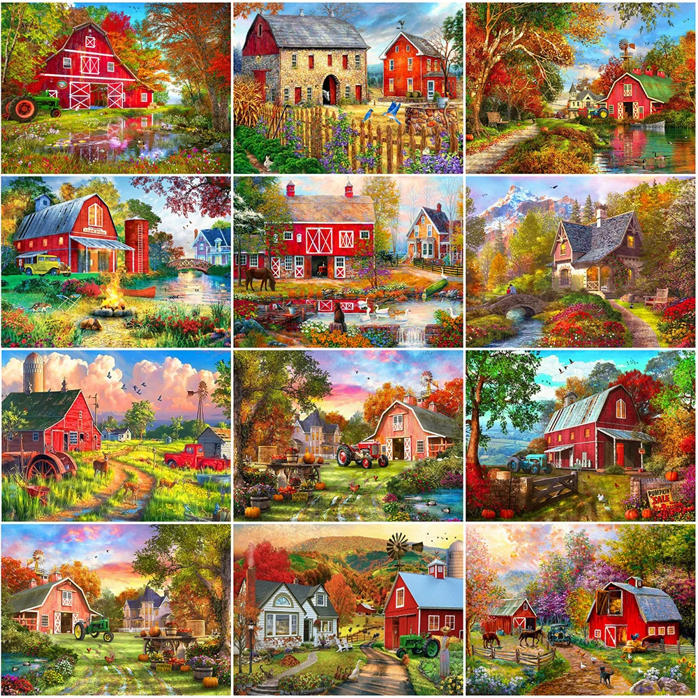 

Evershine Алмазная вышивка дом Полный квадратный раунд Алмазная мозаика пейзаж картина стразы лето Новое поступление настенный декор