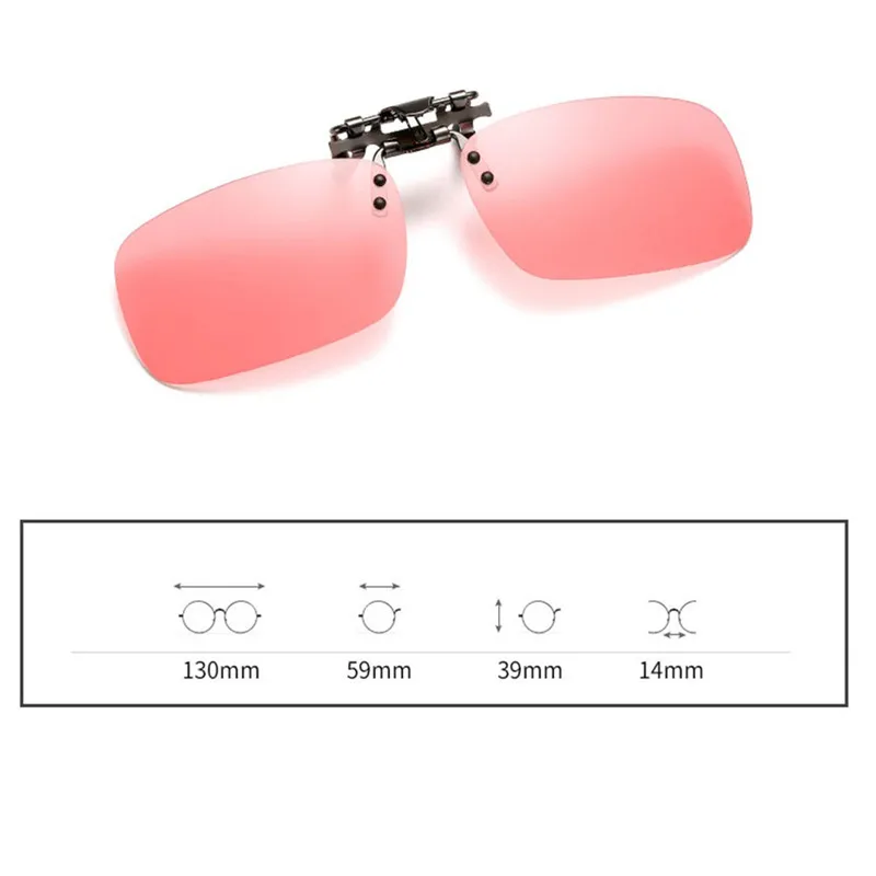 Zerosun поляризованные солнцезащитные очки с клипсами красные для рыбалки линзы