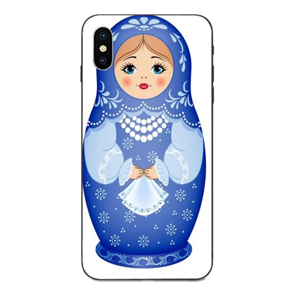 Стильный русские куклы Matryoshka мягкий чехол для мобильного телефона Galaxy A10S A20S A2 Core