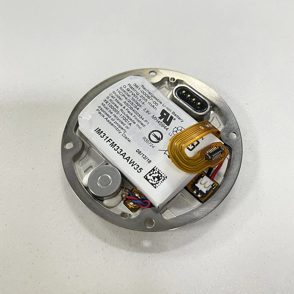 

Original Part For GARMIN Fenix 5 Plus Sapphire Silver Rear Cover Case With Battery 361-00097-00 255mAh Accessories Replacement