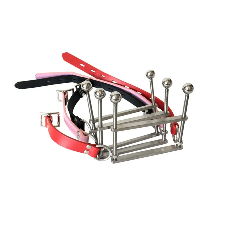 Рабский кляп с открытым ртом подголовник для взрослых игр и флирта бондаж