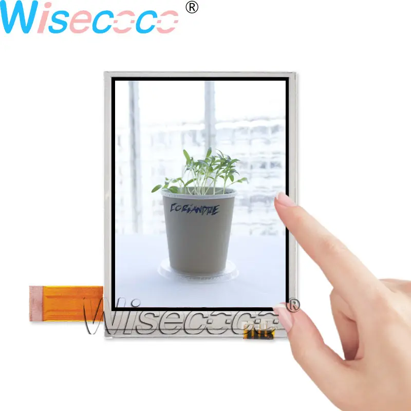 Wisecoco 3 7 &quot39pin FPC трансфлекторный ЖК-дисплей 50 к срок службы + резистивный