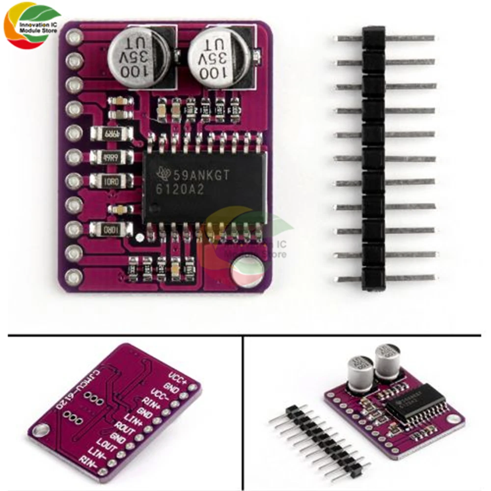 Ziqqucu CJMCU-612 высококачественный стерео наушники TPA6120 Плата усилителя низкая