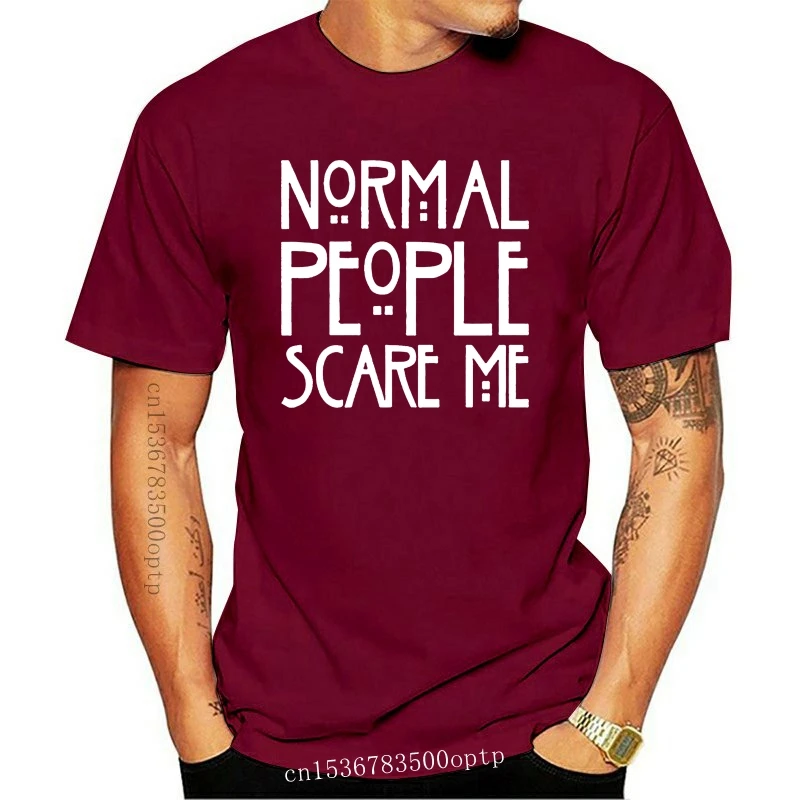 

New Normal People Scare Me Men'S T Shirt
