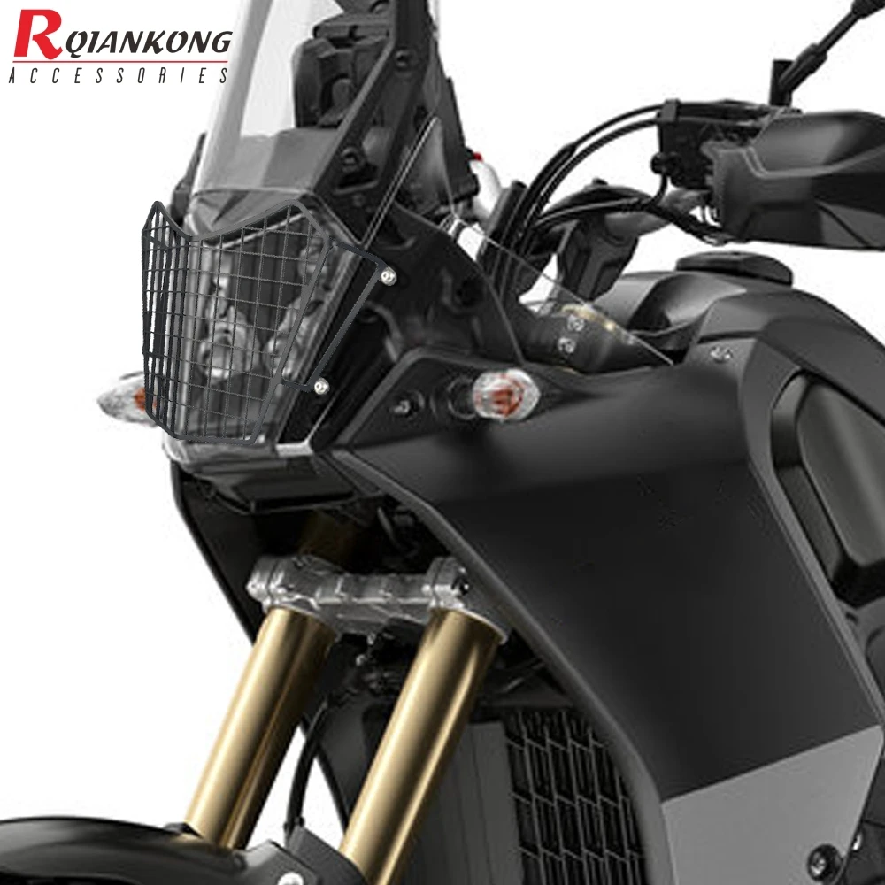 

For YAMAHA TENERE 700 tenere700 2019 2020 2021 Motorcycle Accessories Headlight Headlamp Grille Shield Guard Cover Protector