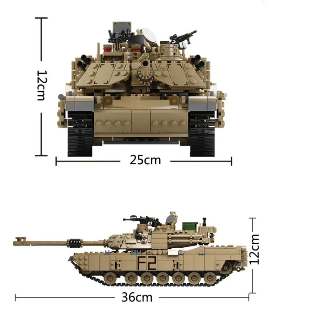 2 в 1 1463 шт Kazi военный леголисс Танк Hummer Technic строительные блоки фигурки M1A2 ABRAMS
