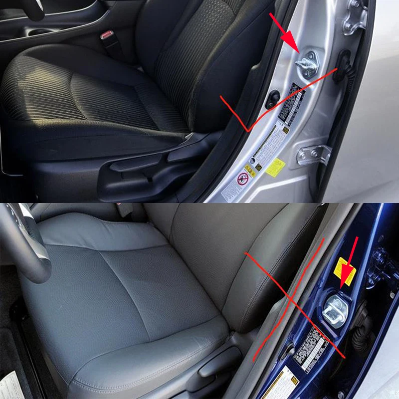 4 шт. защитный чехол из нержавеющей стали с замком для двери Toyota Fortuner AN150 AN160 2016 2017