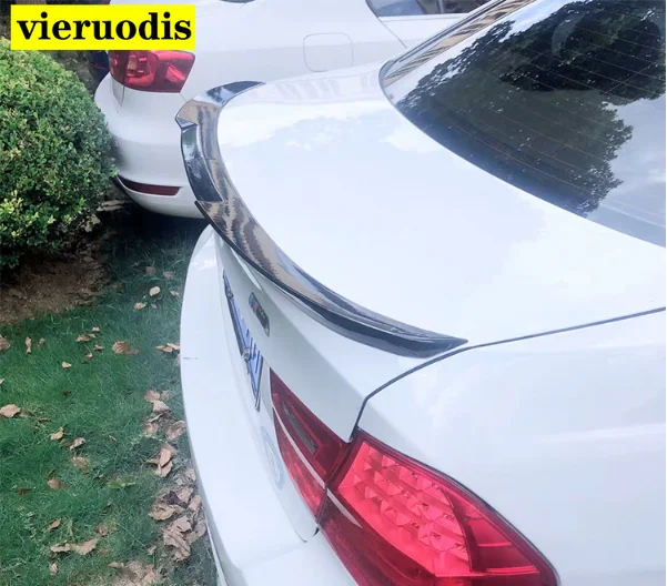 Для BMW 3 серии E90 S65 V8 Sedan 2007 2008 2009 2010 2011 2012 M4 стильный спойлер из натурального