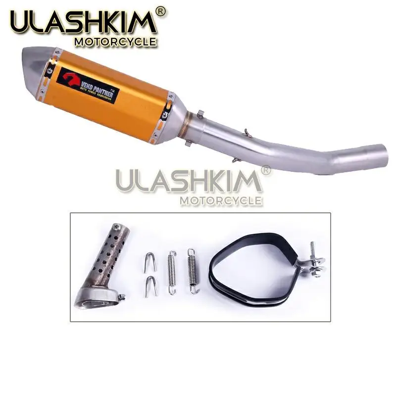 ZX6R ZX 10R ZX10R мотоцикл выхлопной контакт средняя труба разъем слипоны для kawasaki ZX-6R 2009